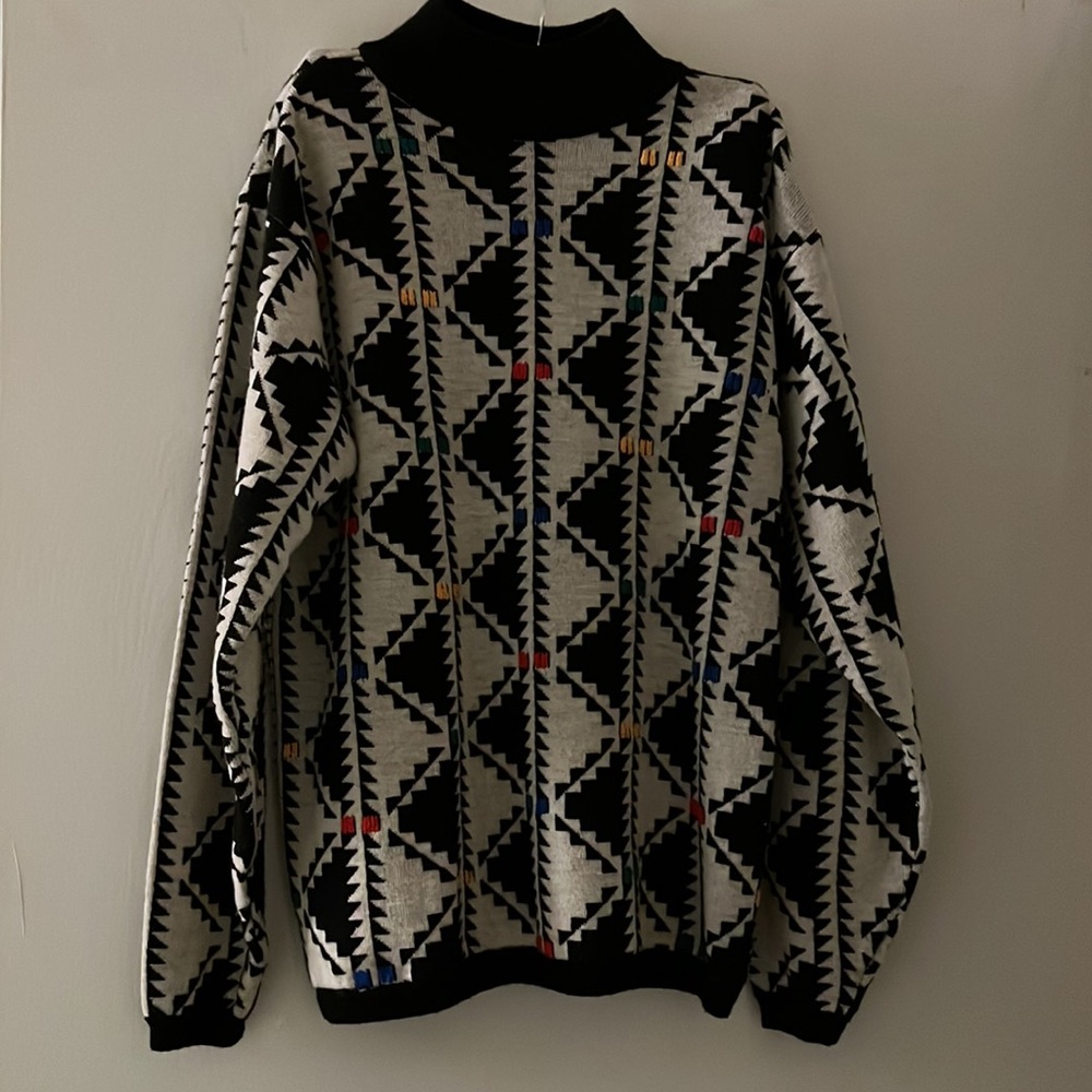 First Issue Geometric Sweater